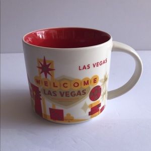 Starbucks Coffee Mug YAH Las Vegas City 14 Ounce